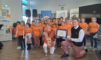 Signature du niveau 2 de la charte Ya d’ar brezhoneg par la médiathèque d’Auray