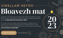 Bloavezh mat / Bonne année